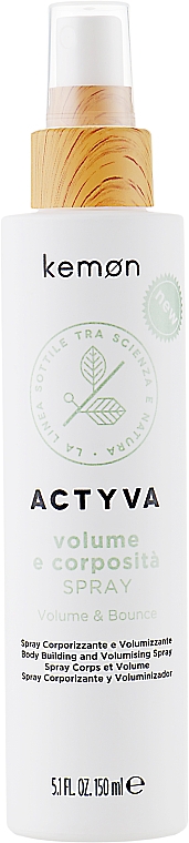 Haarspray für mehr Volumen - Kemon Actyva Volume E Corposita Spray — Bild N1