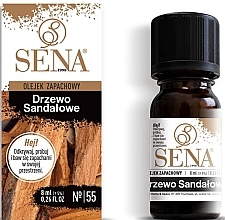 Düfte, Parfümerie und Kosmetik Duftöl Sandelholz - Sena Aroma Oil №55 Sandalwood