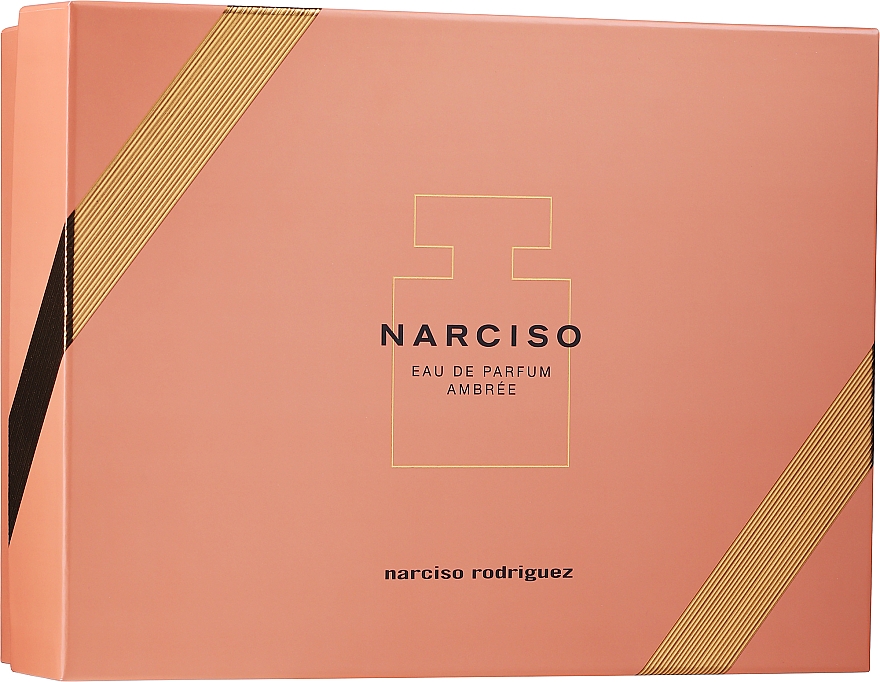 Narciso Rodriguez Narciso Ambree - Duftset (Eau de Parfum 50ml + Körperlotion 50ml + Duschgel 50ml) — Bild N1