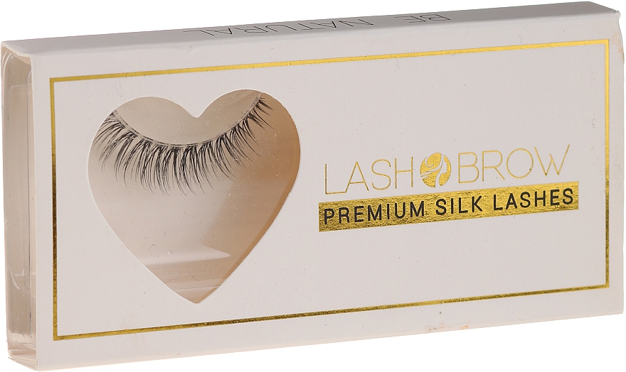 Künstliche Wimpern - Lash Brown Premium Silk Lashes Be Natural — Bild N1