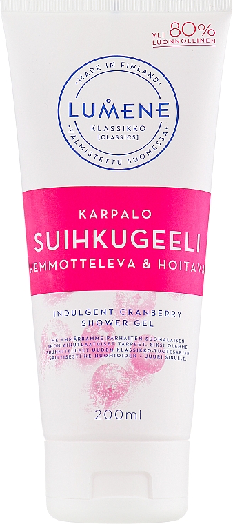 Pflegendes Duschgel Cranberry - Lumene Klassikko Indulgent Cranberry Shower Gel — Bild N1