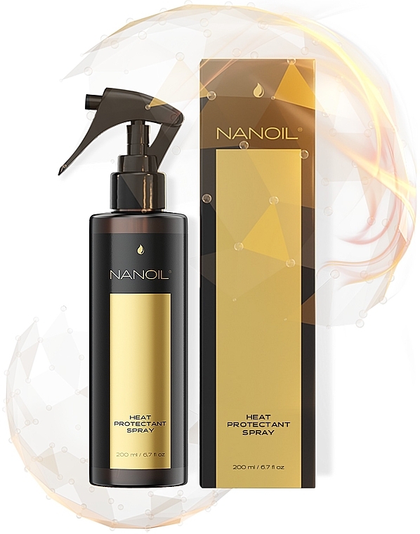 Hitzeschutzspray für das Haar - Nanoil Heat Protectant Spray — Bild N3