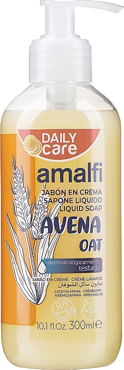 Handcreme-Seife mit Hafer - Amalfi Avena Liquid Soap — Bild N2