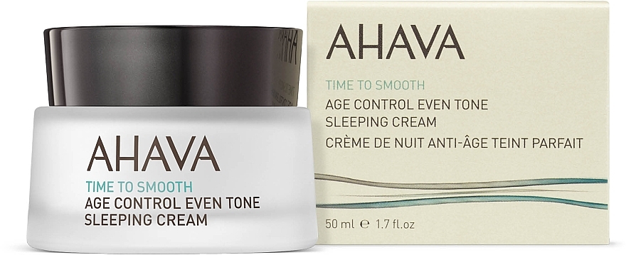 Ausgleichende Anti-Aging Nachtcreme - Ahava Age Control Even Tone Sleeping Cream  — Foto N2