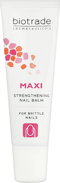 Balsam für brüchige Nägel mit Vitamin A, E und Lanolin - Biotrade Maxi Balm Nails — Bild N1
