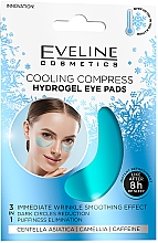 Kühlende Hydrogel-Augenpatches - Eveline Cosmetics Cooling Compress Hydrogel Eye Pads — Bild N1