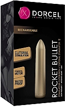 Düfte, Parfümerie und Kosmetik Mini-Vibrator zur Stimulation von Klitoris, Vagina oder Damm - Marc Dorcel Rocket Bullet Gold