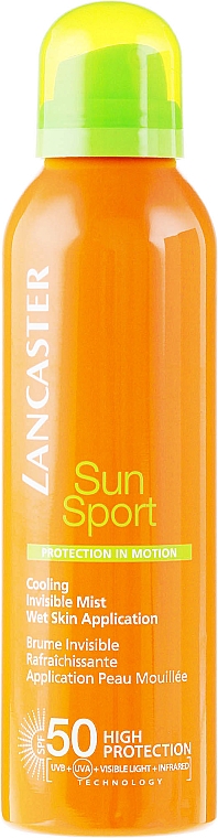 Kühlendes Sonnenschutzspray SPF 50 - Lancaster Sun Sport Cooling Invisible Mist SPF50 — Bild N1