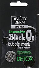 Düfte, Parfümerie und Kosmetik Maske-Schaum für das Gesicht - Beauty Derm Intensive O2 Black Bubble Mask