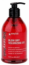 Volumen-Gel zum Trockenfönen - SexyHair BigSexyHair Blow Dry Volumizing Gel Big Time Blow Dry Gel — Bild N1