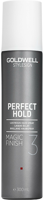 Brillanz Haarspray - Goldwell Style Sign Perfect Hold Magic Finish Lustrous Hairspray — Bild N1