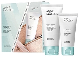 Düfte, Parfümerie und Kosmetik Set - Anne Moller Moisturizing Anti Aging Hand Cream (h/cr/100ml + h/cr/50ml) 
