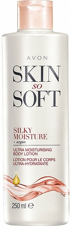 Feuchtigkeitsspendende Körperlotion mit Arganöl - Avon Skin So Soft Silky Moisture Body Lotion — Bild N1