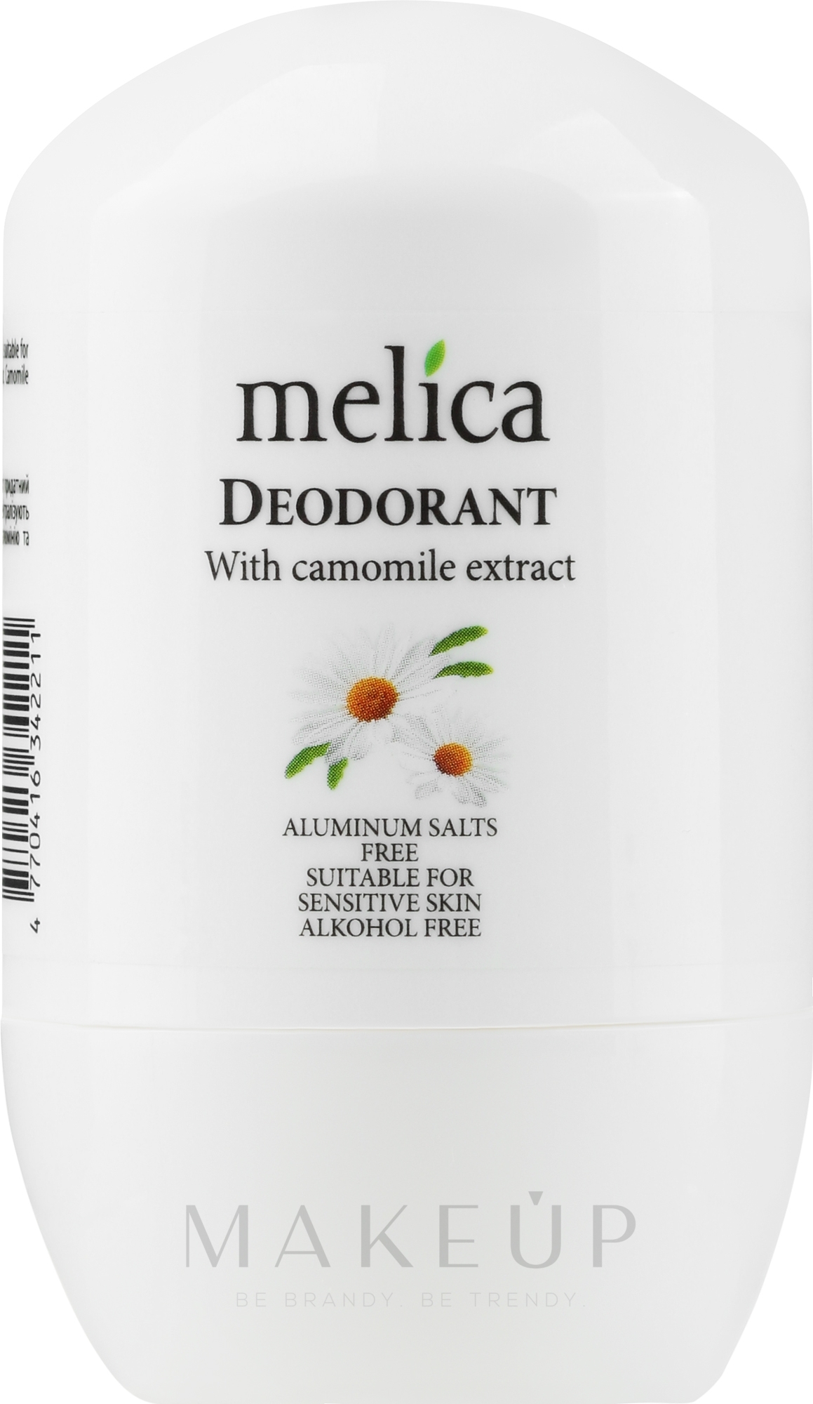 Deo Roll-on mit Kamillenextrakt - Melica Organic With Camomille Extract Deodorant — Bild 50 ml