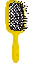 Düfte, Parfümerie und Kosmetik Haarbürste 72SP226 mit schwarzen Zähnen gelb - Janeke SuperBrush Vented Brush Yellow