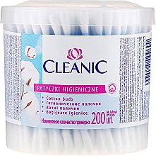 Düfte, Parfümerie und Kosmetik Wattestäbchen 200 St. - Cleanic Face Care Cotton Buds