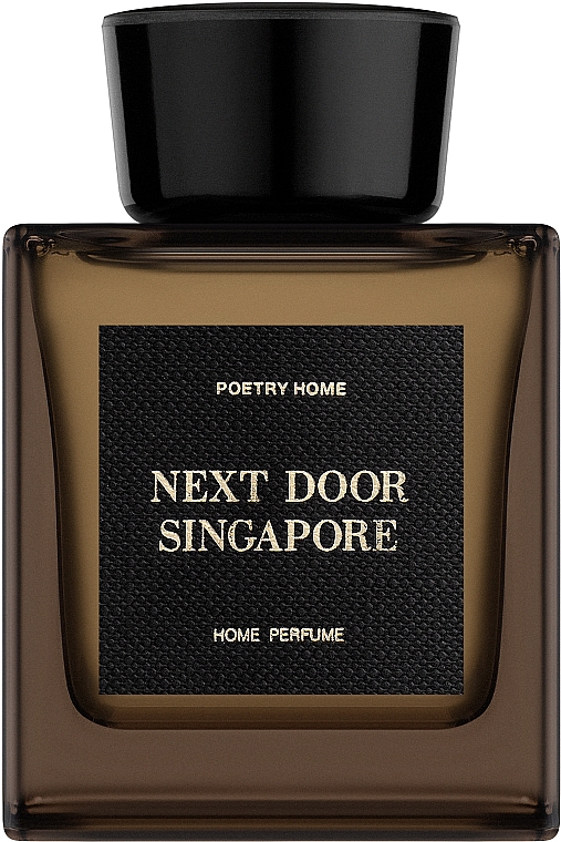 Poetry Home Next Door Singapore Black Square Collection - Parfümierter Diffusor — Bild N1