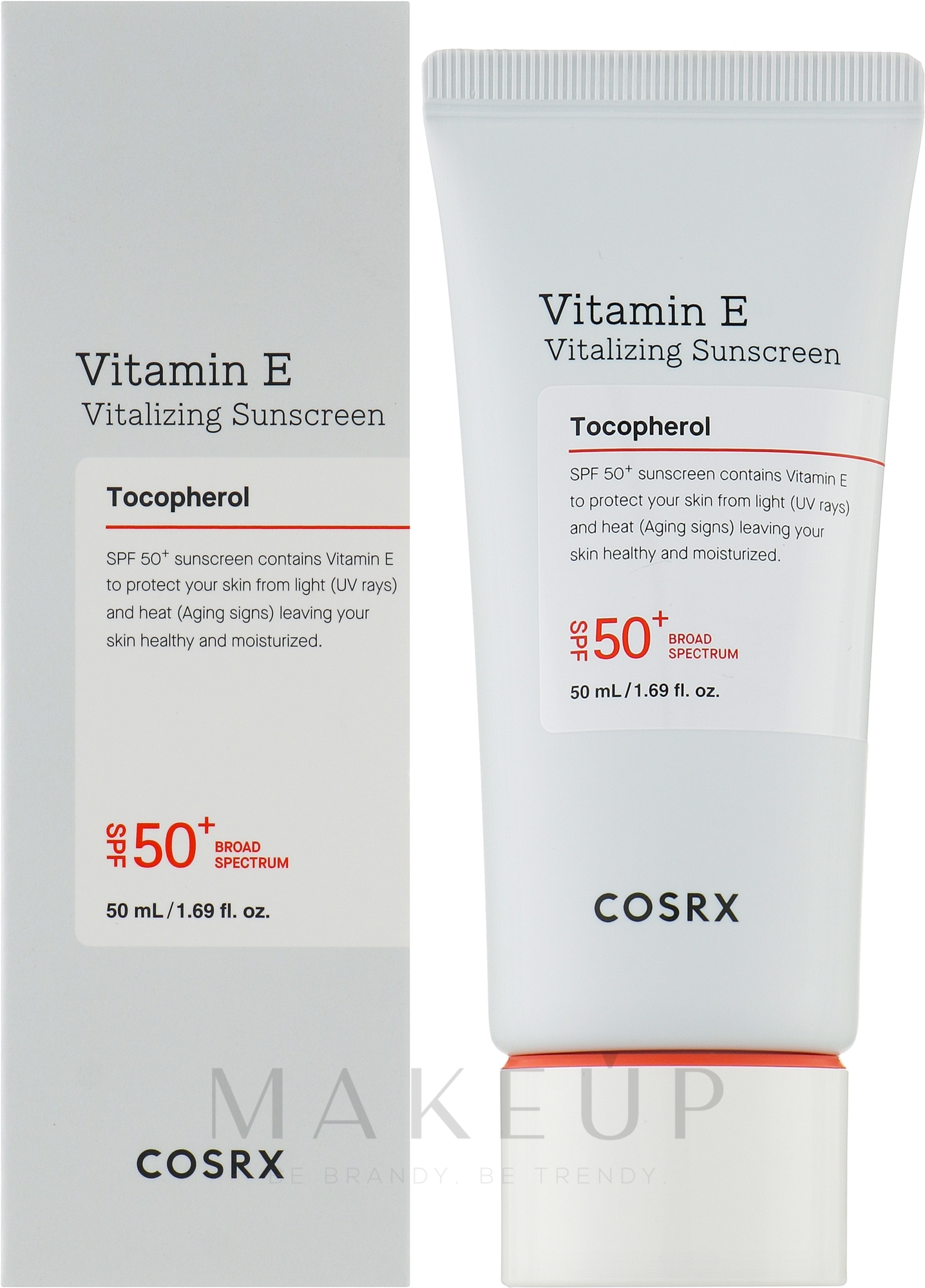 Sonnenschutzcreme mit Vitamin E - Cosrx Vitamin E Vitalizing Sunscreen SPF 50+ — Bild 50 ml