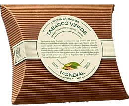 Rasiercreme Tabacco Verde - Mondial Shaving Cream Wooden Bowl (Refill) — Bild N1