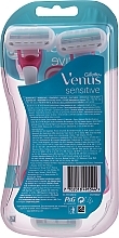 Einwegrasierer für empfindliche Haut 3 St. - Gillette Venus Sensitive — Bild N2