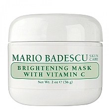 Gesichtsmaske mit Vitamin C - Mario Badescu Brightening Mask With Vitamin C — Bild N1