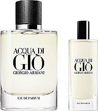 Giorgio Armani Acqua Di Gio Eau De Parfum - Duftset (Eau de Parfum /75 ml + Eau de Parfum /15 ml) — Bild N2