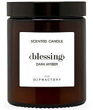 Düfte, Parfümerie und Kosmetik Duftkerze im Glas - Ambientair The Olphactory Dark Amber Scented Candle