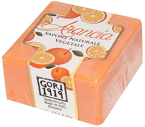 Seife Orange - Gori 1919 Orange Natural Vegetable Soap — Bild N1