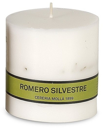 Cereria Molla Asturias Rosemary Scented Candle  - Duftkerze 8 x 8 cm  — Bild N1