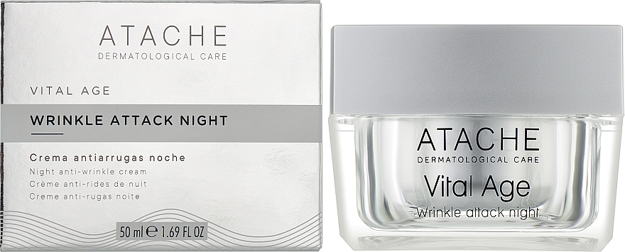 Intensive Anti-Aging Nachtcreme für das Gesicht - Atache Retinol Vital Age Cream Night — Bild N2