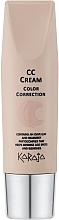 Düfte, Parfümerie und Kosmetik Anti-Age CC Creme mit Extrakt aus Olivenblatt und Bärentraube - Karaja CC Cream Color Correction