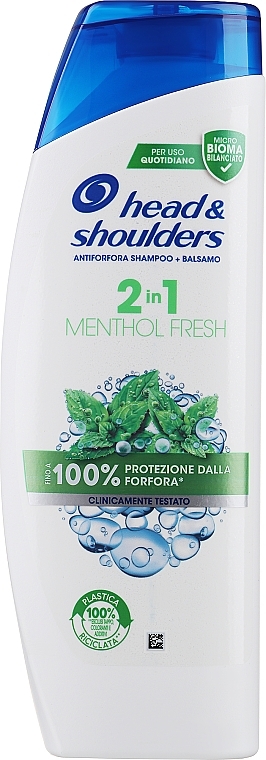 2in1Anti-Schuppen Shampoo und Conditioner "Menthol Fresh" - Head & Shoulders 2in1 Menthol