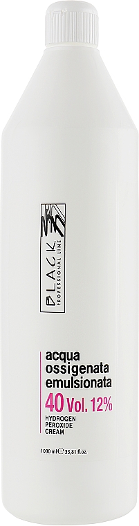 Oxidationsemulsion 40 Vol. 12 % - Black Professional Line Cream Hydrogen Peroxide — Bild N3