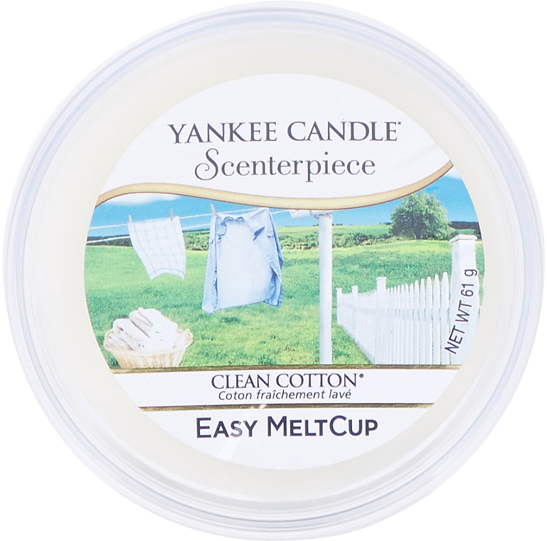 Tart-Duftwachs Clean Cotton - Yankee Candle Clean Cotton Melt Cup — Bild N1