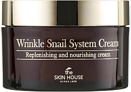 Nährende Anti-Falten Gesichtscreme mit Schneckenschleimfiltrat - The Skin House Wrinkle Snail System Cream — Bild N2