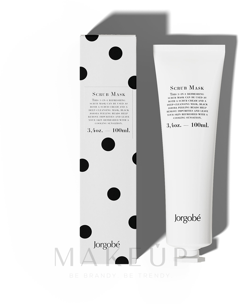 2in1 Erfrischende Peeling-Maske für das Gesicht - Jorgobe Refreshing Scrub Mask — Bild 100 ml