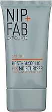 Düfte, Parfümerie und Kosmetik Feuchtigkeitscreme mit Lichtschutzfaktor - NIP + FAB Post Glycolic Fix Moisturiser SPF 30
