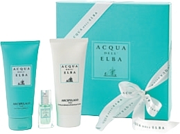 Düfte, Parfümerie und Kosmetik Acqua Dell Elba Arcipelago Men - Duftset (Eau de Parfum Mini 15ml + Körpercreme 200ml + Duschgel 200ml) 