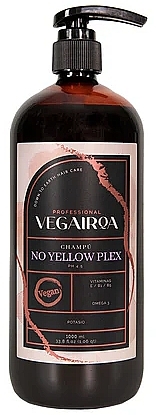 Anti-Gelb-Shampoo für blondes Haar - Vegairoa No Yellow Plex Shampoo  — Bild N2