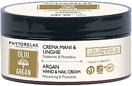 Düfte, Parfümerie und Kosmetik Hand- und Nagelcreme - Phytorelax Laboratories Olio di Argan Hand & Nail Cream