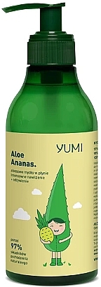 Duschgel mit Aloe und Ananas - Yumi Shower Gel  — Bild N2