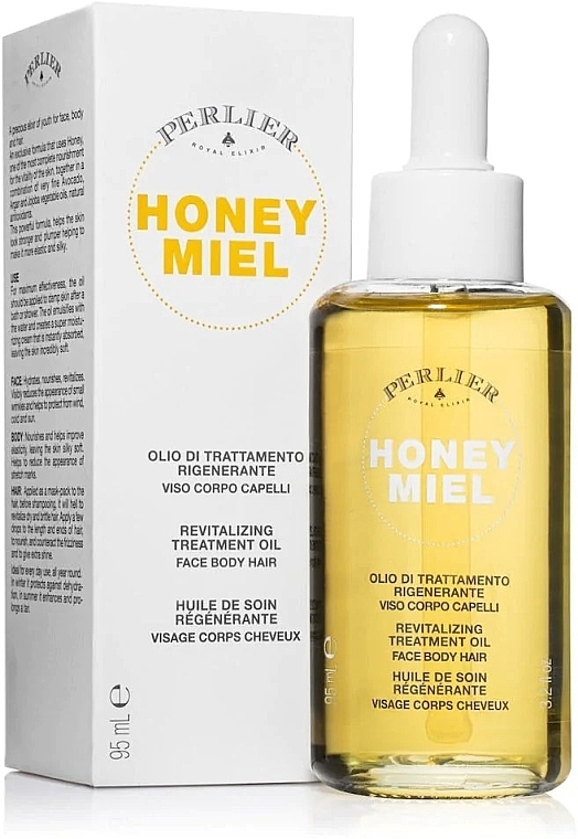 Körperöl - Perlier Honey Miel Revitalizing Theatment Oil — Bild N1