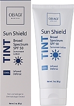 Sonnenschutzcreme für das Gesicht - Obagi Medical Sun Shield Tint Broad Spectrum SPF 50 — Bild N2