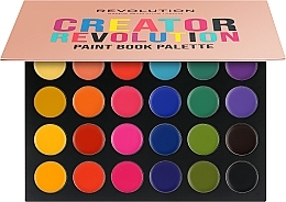 Make-up Palette - Makeup Revolution Creator Revolution Face Paint Book Palette — Bild N1