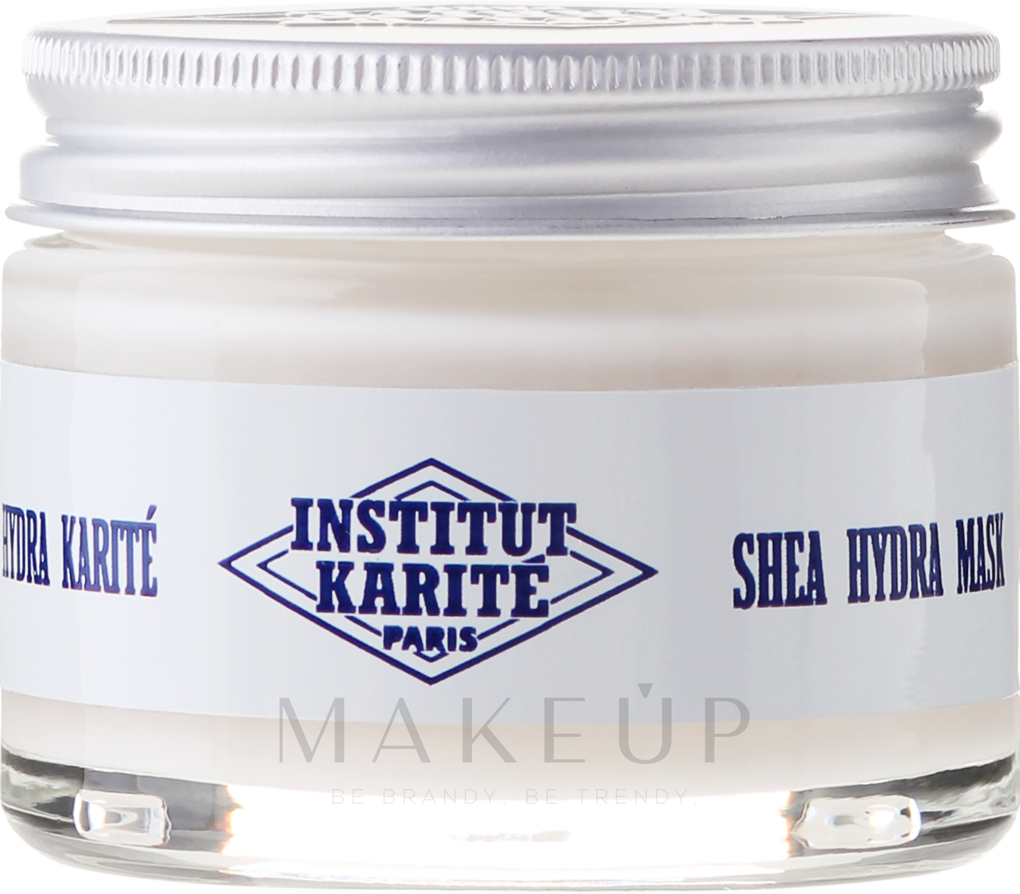 Feuchtigkeitsspendende Gesichtscreme-Maske mit Sheabutter - Institut Karite Milk Cream Shea Mask — Bild 50 ml