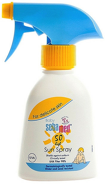 Sonnenschutzspray für Kinder SPF 50 - Sebamed Baby Sun Spray SPF50 — Bild N1