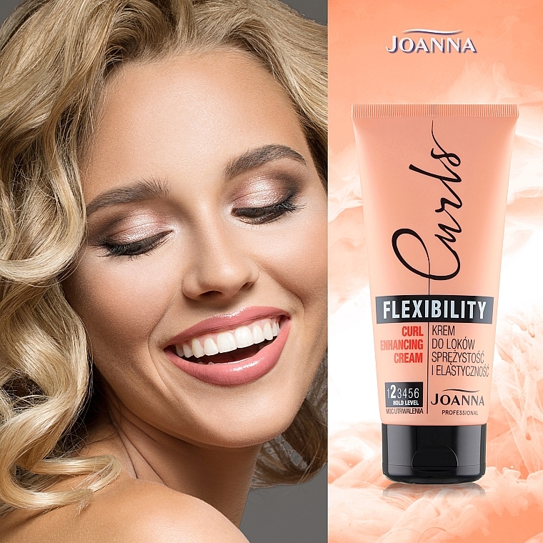 Lockenverstärkende Creme Flexibler Halt - Joanna Professional Curls Flexibility Curl Enhancing Cream — Foto N5