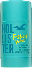 Düfte, Parfümerie und Kosmetik Hollister Festival Vibes For Him - Deostick