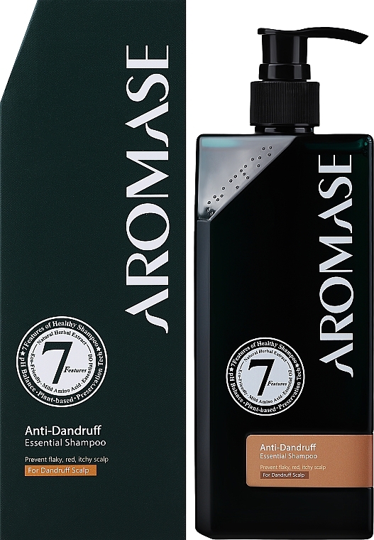 Anti-Schuppen-Shampoo für alle Haartypen mit ätherischem Öl - Aromase Anti-Itchy And Dermatitis Essential Shampoo — Bild N4