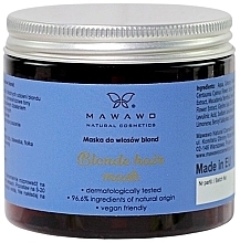 Düfte, Parfümerie und Kosmetik Leichte Haarmaske - Mawawo Blonde Hair Mask